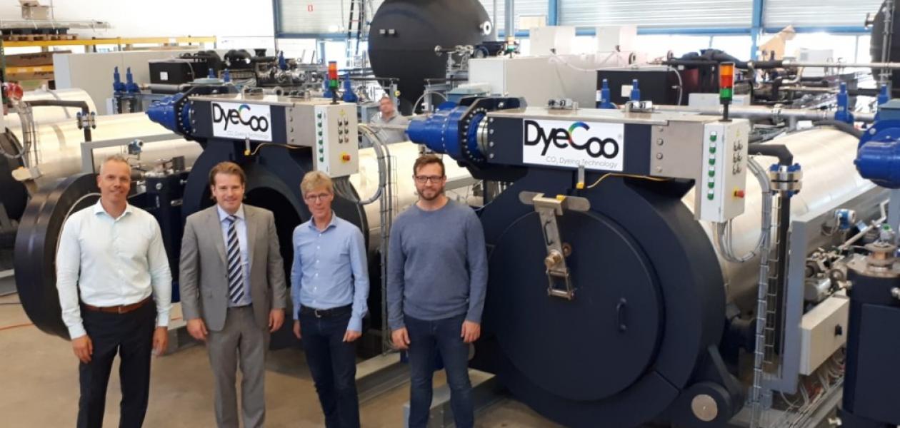 VDL ETG Projects assembles a sustainable dyeing machine